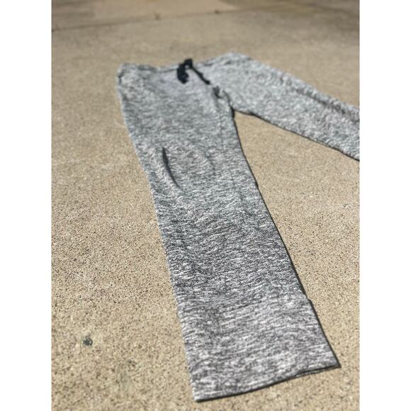 Ambiance Apparel Pants Women Size Medium Gray Jogger Pull On Drawstring Waist - Picture 2 of 4